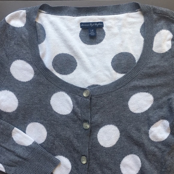 Polka Dot Cardigan - Picture 4 of 4